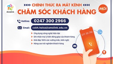 AMSLINK CHÍNH THỨC RA MẮT KÊNH CHĂM SÓC KHÁCH HÀNG MỚI